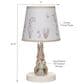 Lambs & Ivy Signature Bunny Hop Table Lamp in Taupe and Silver Gray, , large