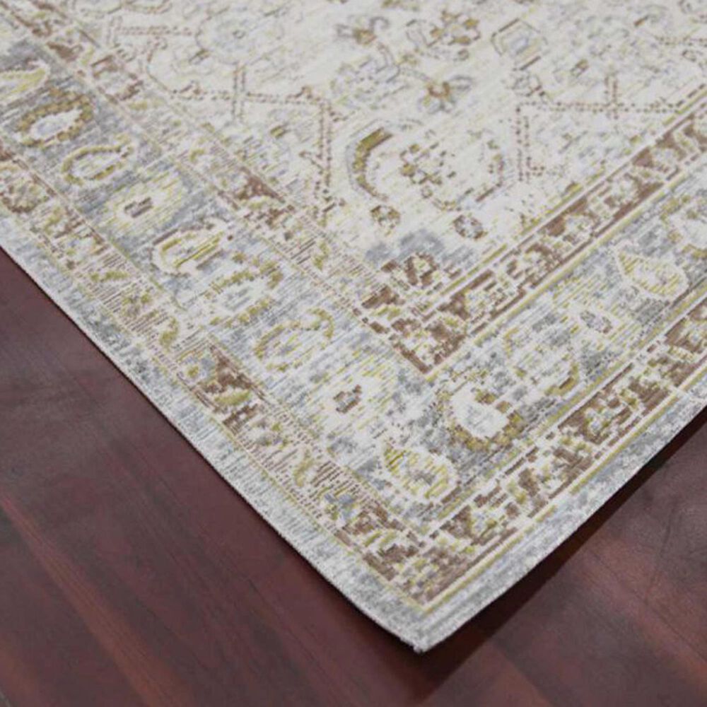 Amer Rugs Century 2&#39; x 3&#39; Gray and Ivory Area Rug, , large
