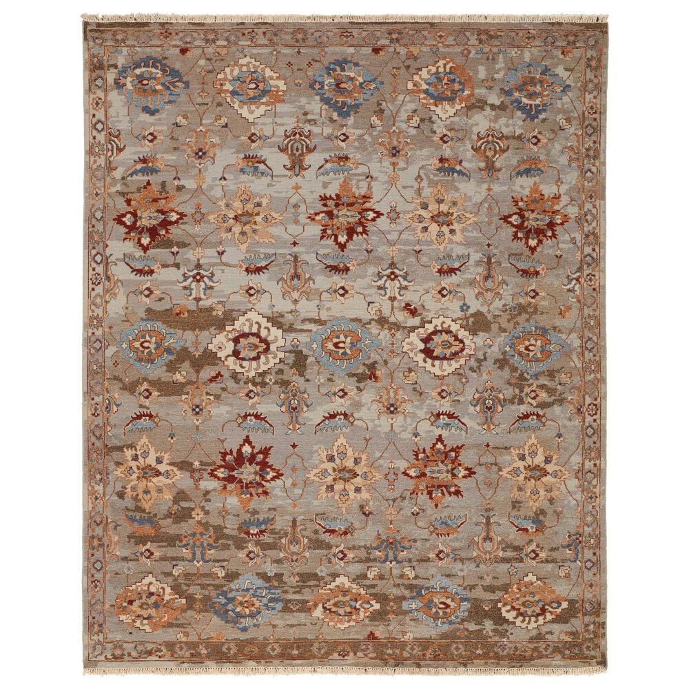 Feizy Leylan 11"6" x 15" Gray Area Rug, , large