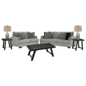 Ashley 7-Piece Living Room Set in Ash, , large