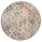 Safavieh Madison MAD611B-5R 5" Round Cream/Multi Area Rug, , large