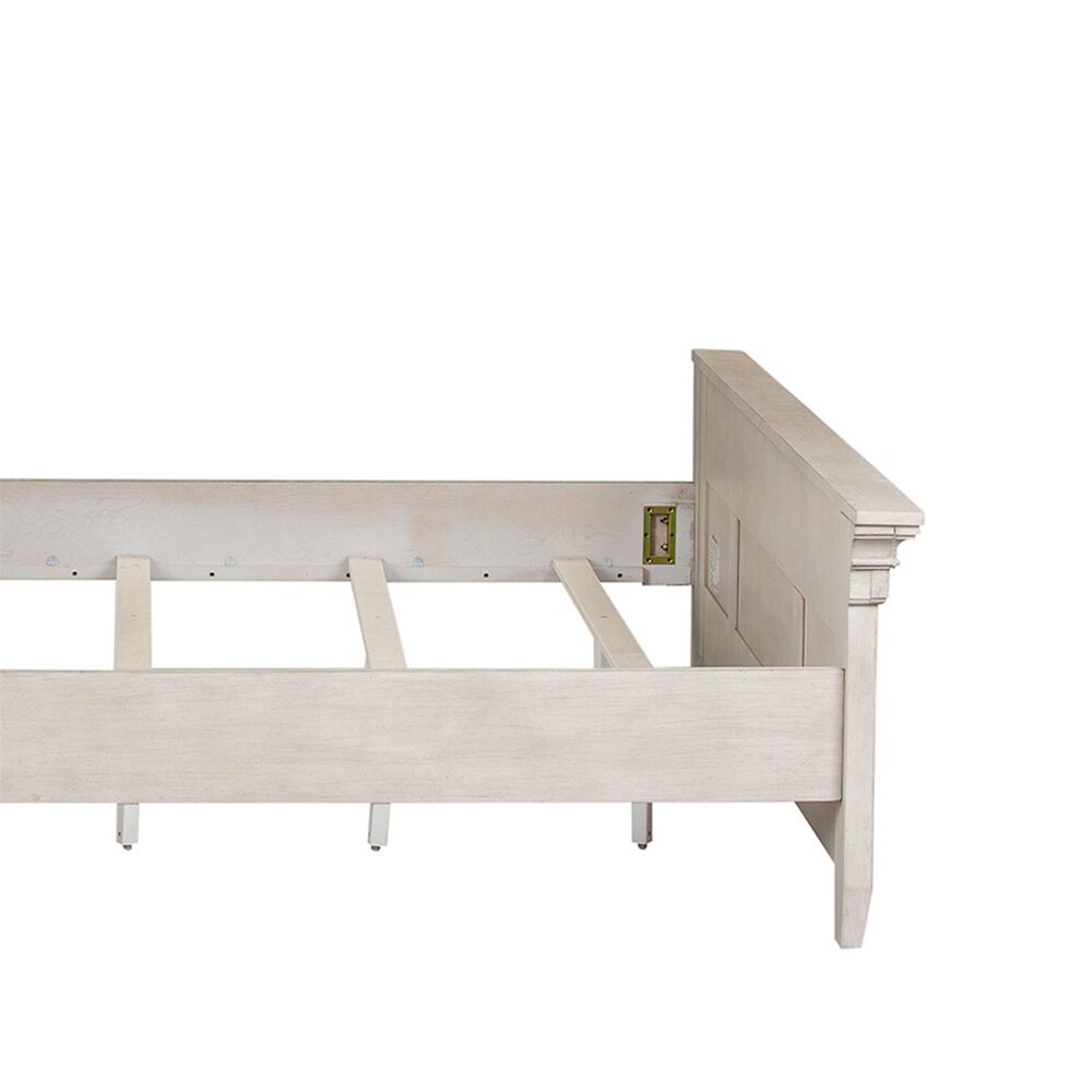 Belle Furnishings Heartland 3 Piece King Bedroom Set in Antique White, , large