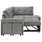 Coaster Roanne Loveaseat in Grey, , large
