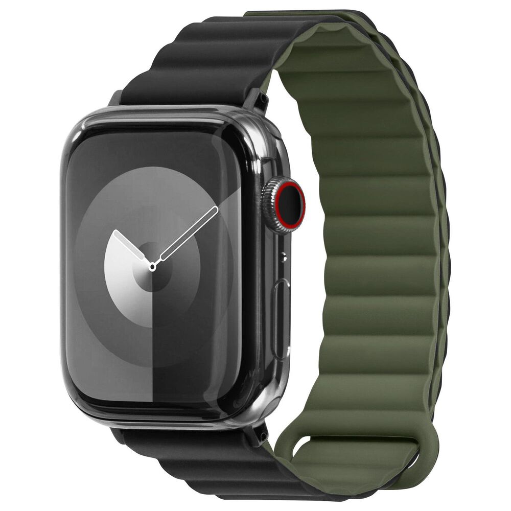 LAUT Watch Strap for 42/44/45/49mm Apple Watch Series 1-9, SE and ULTRA in Black, , large