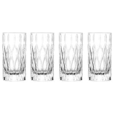 Fortessa Age 13.9 Oz Iced Beverage Glass in Clear (Set of 4), , large