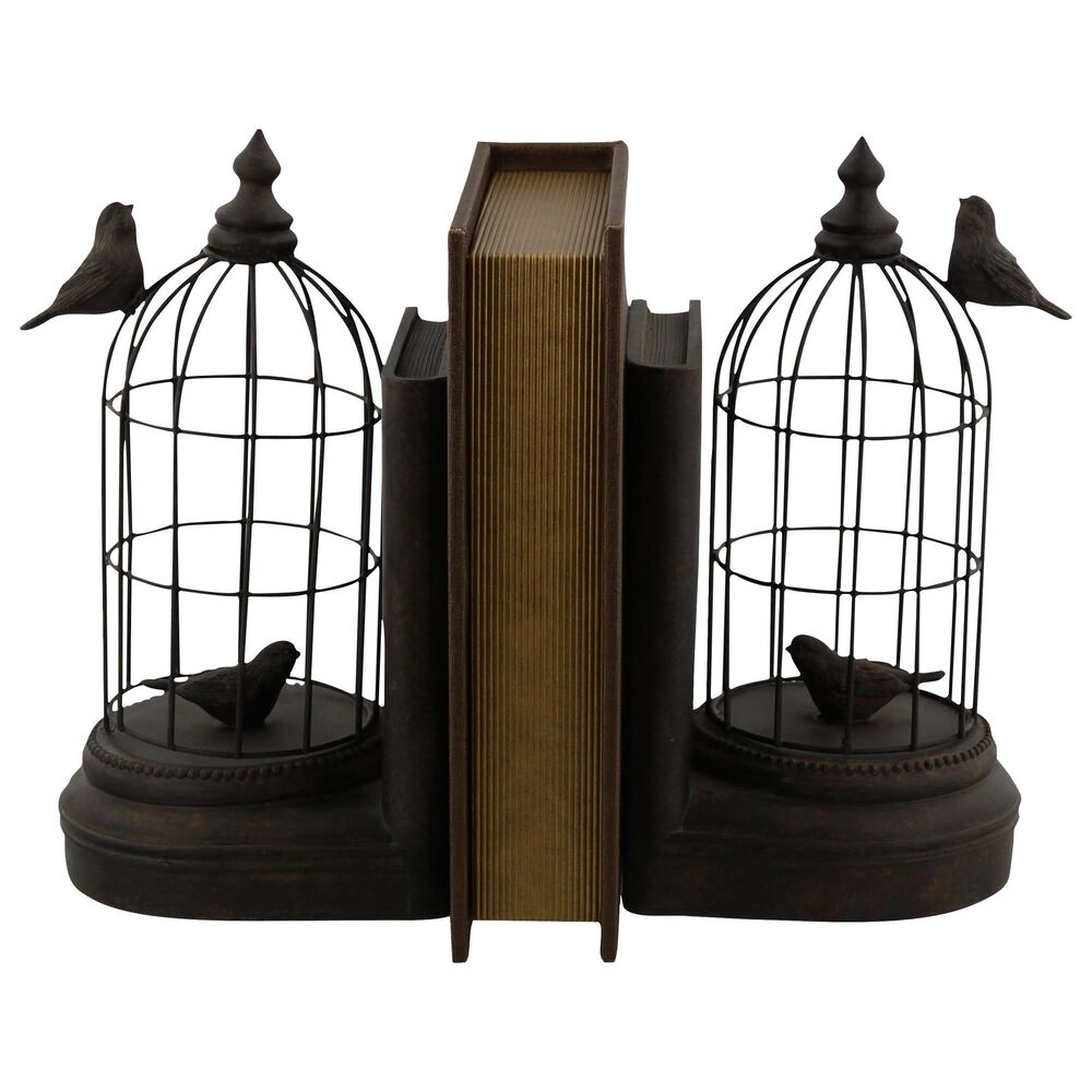 Maple and Jade 10" Bookends in Black, , large