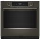 KitchenAid 2-Piece Kitchen Package with Black Ore 30" Smart Single Wall Oven and Black 30" Electric Cooktop, , large