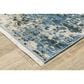 Oriental Weavers Bauer Abstract 9"10" x 12"10" Blue Area Rug, , large