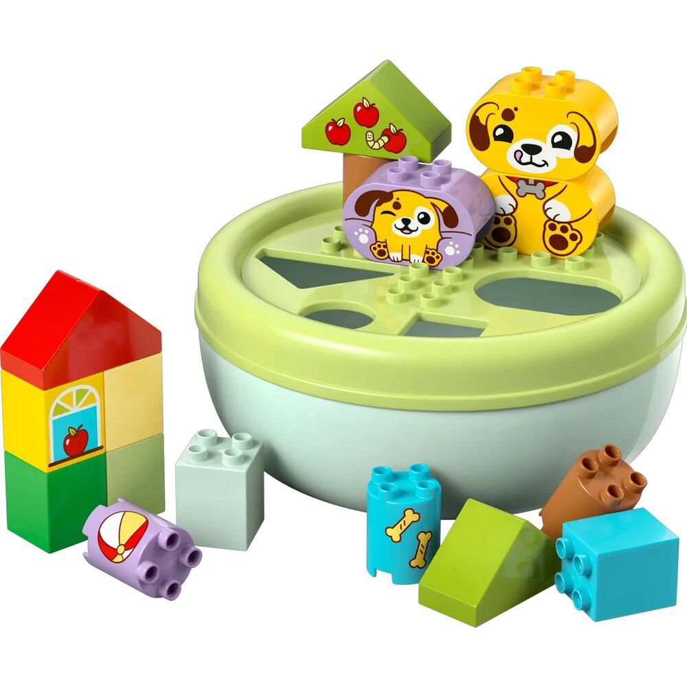 LEGO Duplo Shape Sorter - Puppy House Building Set, , large