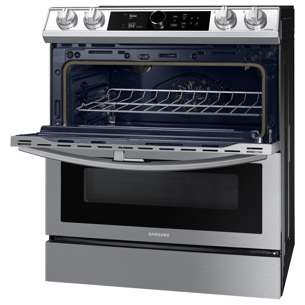 Samsung 6.3 Cu. Ft. SlideIn Dual Door Induction Range with WiFi and