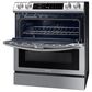 Samsung 6.3 Cu. Ft. Slide-In Dual Door Induction Range with Wi-Fi and Air Fry in Stainless Steel, , large