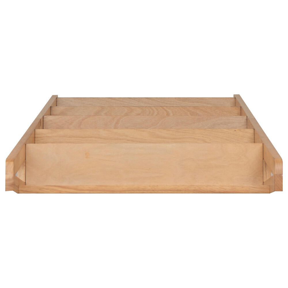 Linon Home Decor Charlotte 5-Shelf Ladder Bookcase in Natural, , large