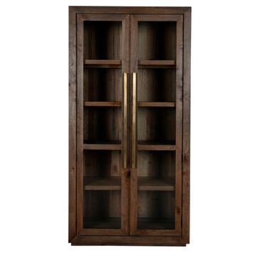 Classic Home Bradley Tall Cabinet in Brown, , large