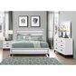 Global Furniture USA Kate 2 Drawer Nightstand in Foil White, , large