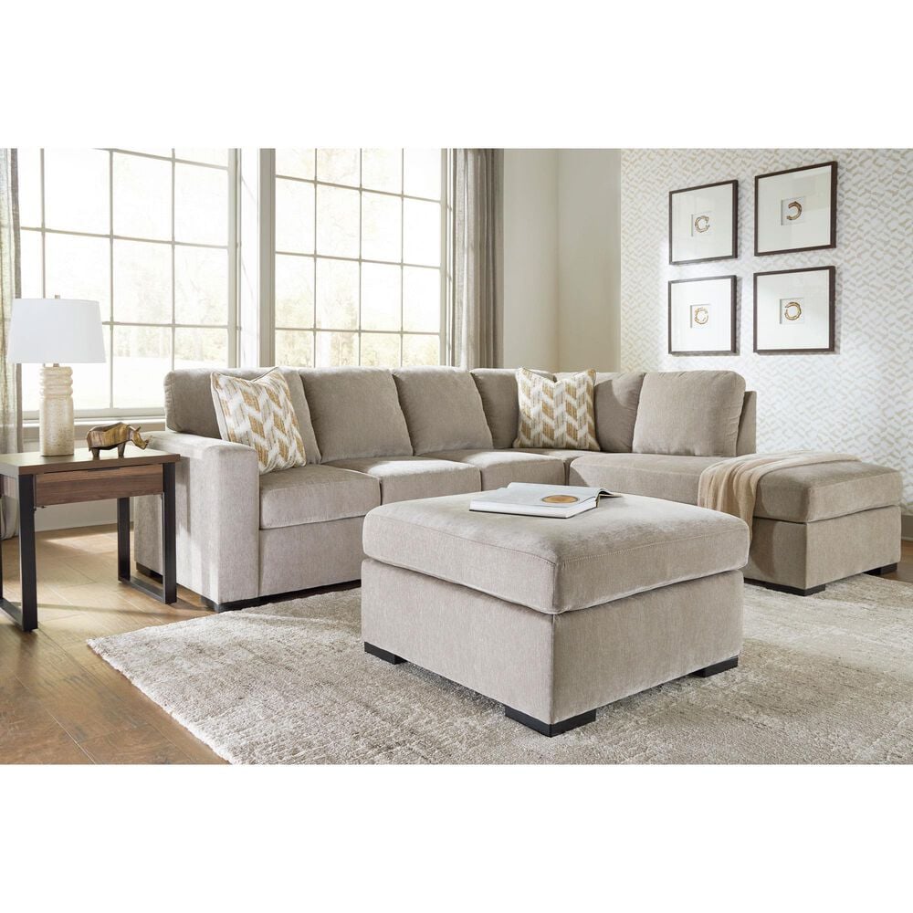 Ashley Bridgepoint 2-Piece Right Facing Sectional with Chaise in Stone, , large