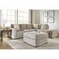 Ashley Bridgepoint 2-Piece Right Facing Sectional with Chaise in Stone, , large