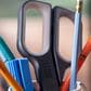 Joseph Joseph PlusCut Scissors with Integrated Box Cutter in Grey, , large