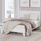 Ashley Hallityn Full Panel Platform Bed in Matte White, , large
