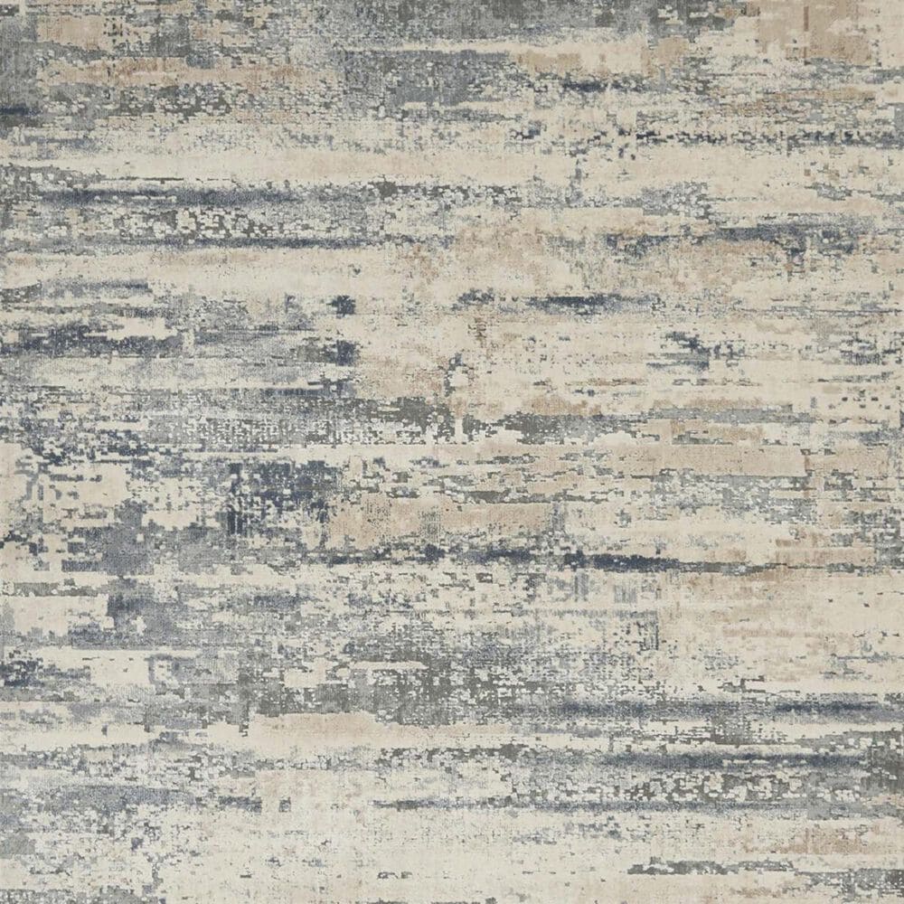 Nourison Rustic Textures RUS04 2&#39;2&quot; x 7&#39;6&quot; Beige and Grey Runner, , large