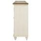 Ashley Roranville Accent Cabinet in Antique White and Brown, , large