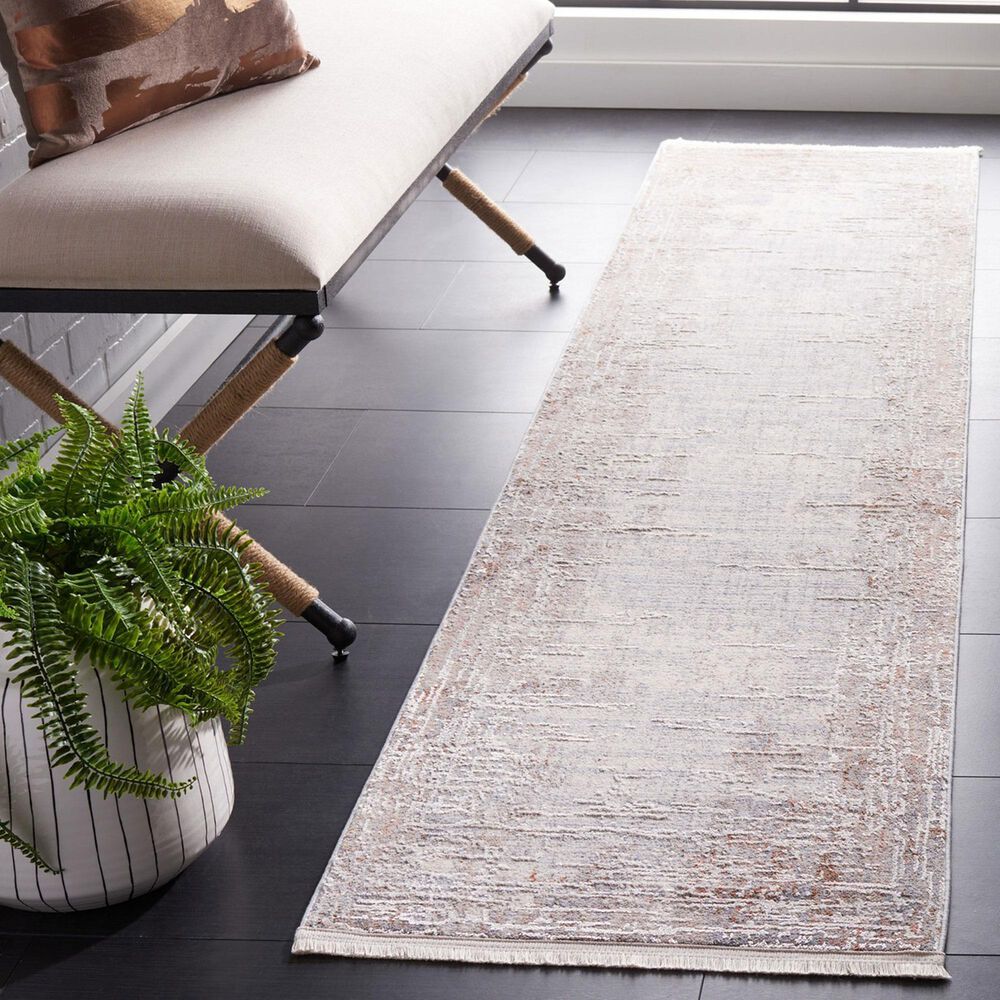 Safavieh Marmara MRM310B 2&#39; x 8&#39; Beige, Blue and Rust Runner, , large