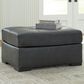 Ashley Brindley Pier Oversized Accent Ottoman in Fog, , large