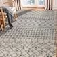 Amer Rugs Aspen ASP-1 7"6" x 9"6" Ivory and Gray Area Rug, , large