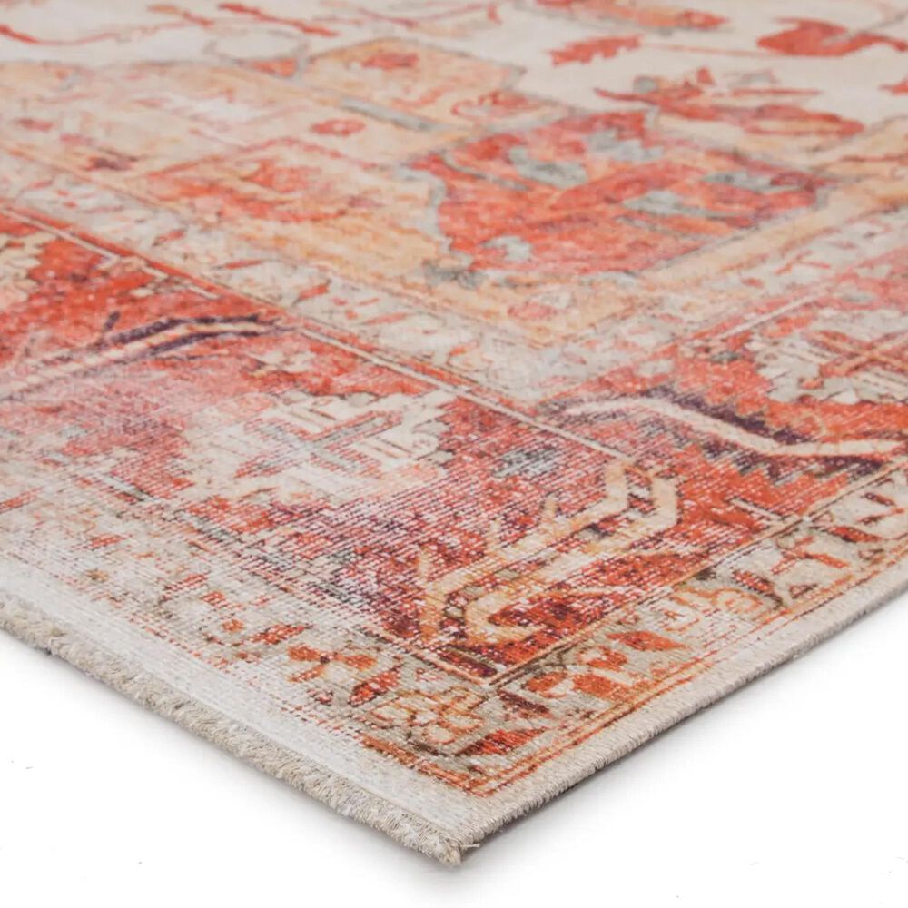 Jaipur Boheme Rhoda 2&#39;6&quot; x 8&#39; Burnt Orange Runner, , large