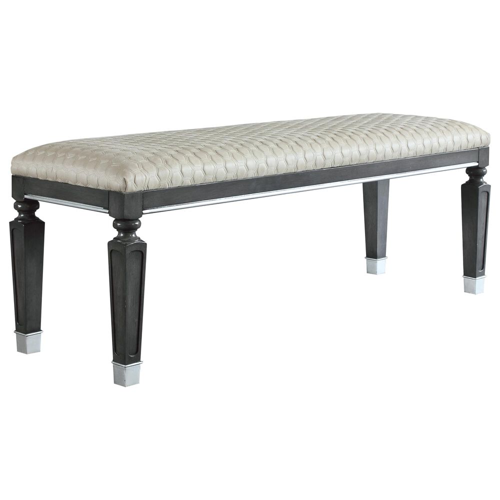 Gunnison Co. Beatrice Bench in Pearl White, , large