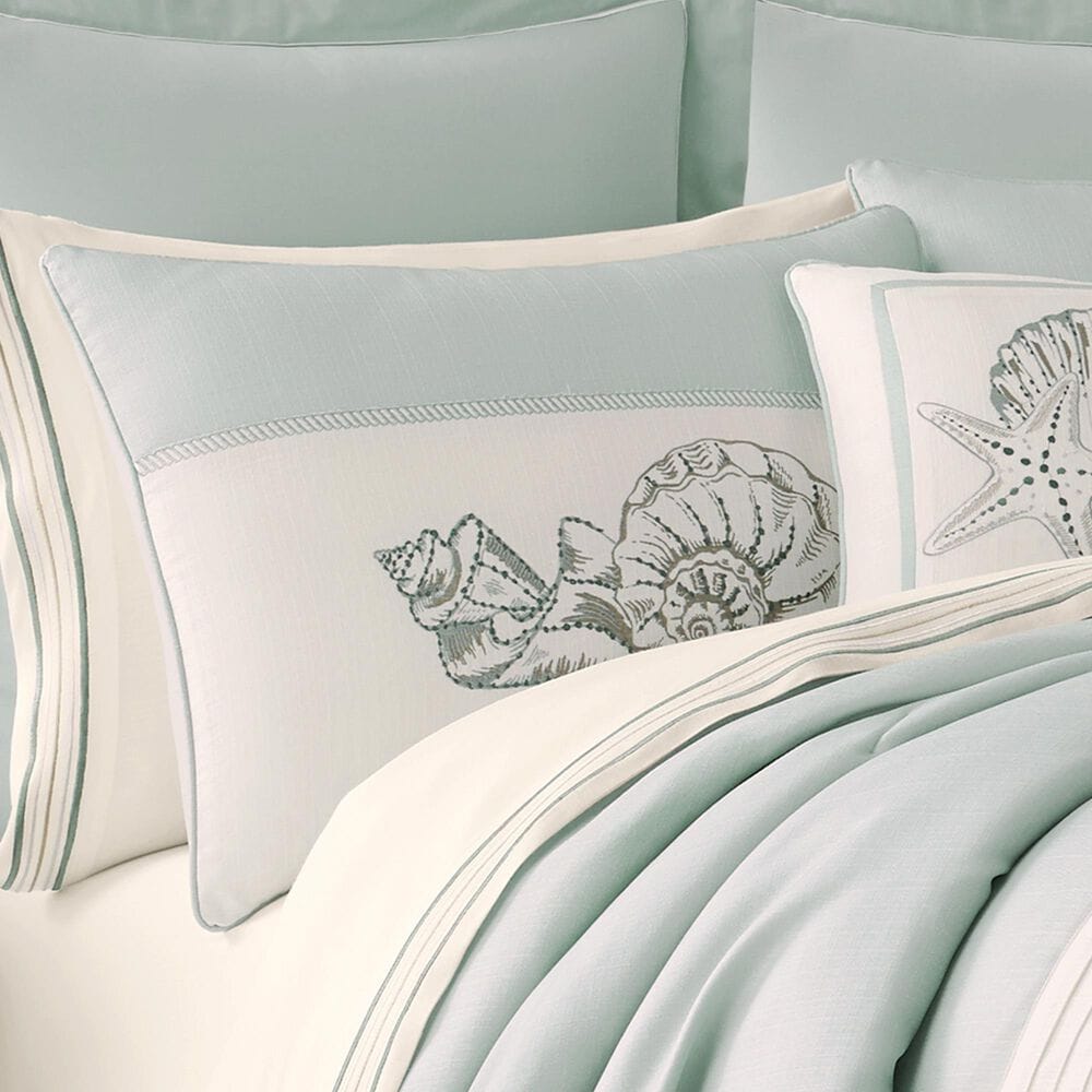 J. Queen New York Water&#39;s Edge 4-Piece King Comforter Set in Aqua, , large