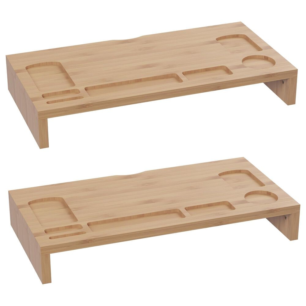 Timberlake Monitor Riser in Natural (Set of 2), , large