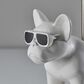 Adesso Sunny Dog Table Lamp in White, , large