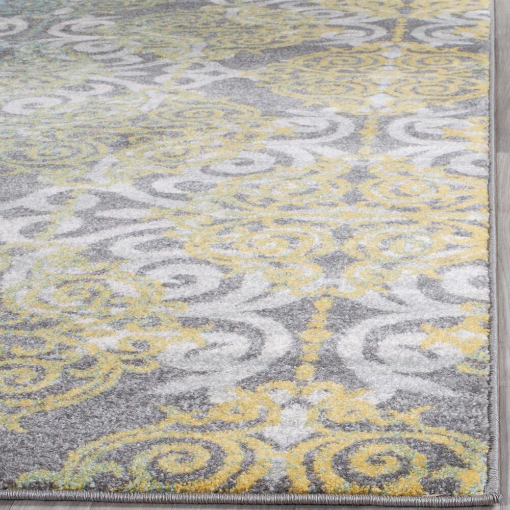 Safavieh Evoke EVK230D-5 5&#39;1&quot; x 7&#39;6&quot; Grey/Ivory Area Rug, , large