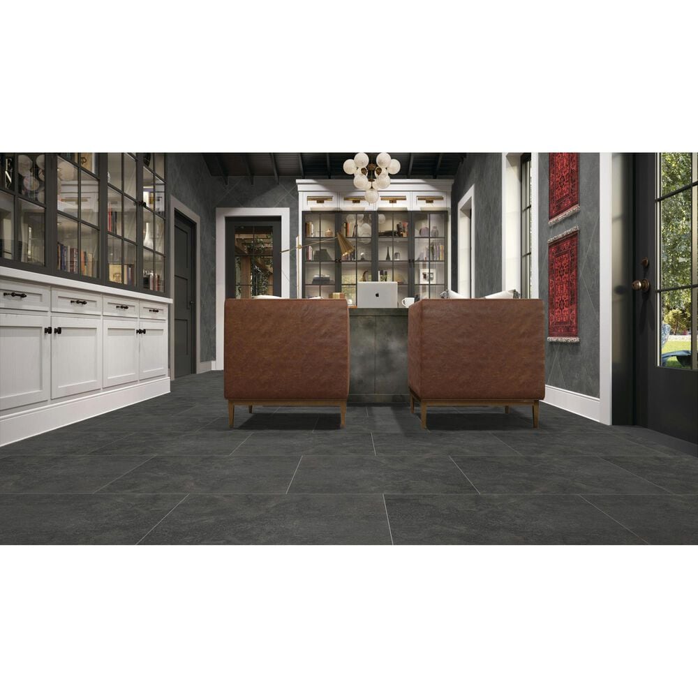 Dal-Tile Haddonstone Velvet Rectangle Cross Cut 12&quot; x 24&quot; Porcelain Tile, , large