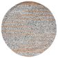 Safavieh Natura NAT720Z 6" Round Ivory and Black Area Rug, , large