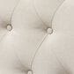 Baxton Studio Morris Twin Upholstered Headboard in Light Beige, , large