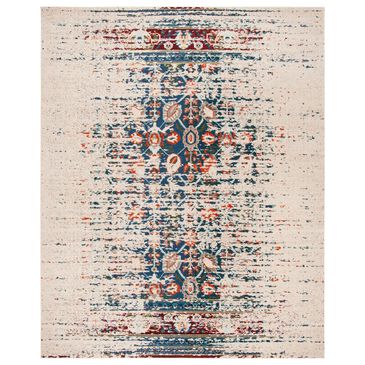 Safavieh Monaco MNC208M 10" x 14" Ivory and Blue Area Rug, , large