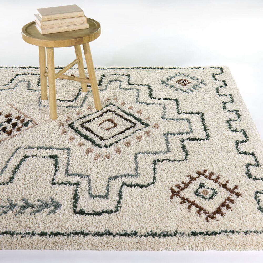 Balta Rugs Stella Eugenia Cream 5'3" x 7' Area Rug, , large