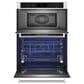 KitchenAid 30" Electric Microwave Wall Oven Combo with Air Fry Mode in White, , large