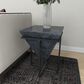 Maple and Jade Frame Accent Table in Grey and Black, , large
