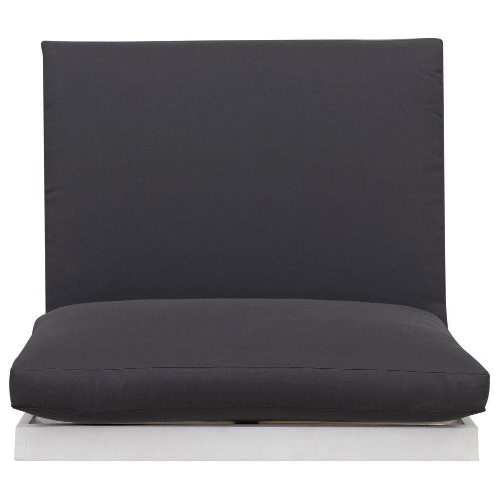 Linon Home Decor Silbury Patio Armless Chair in Grey, , large