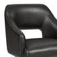 Ashley Tallenger 25" Swivel Counter Stool with Black Cushion in Dark Brown, , large