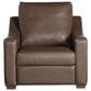 American Leather Sarasota Power Wall Hugger Recliner in Titan Truffle, , large