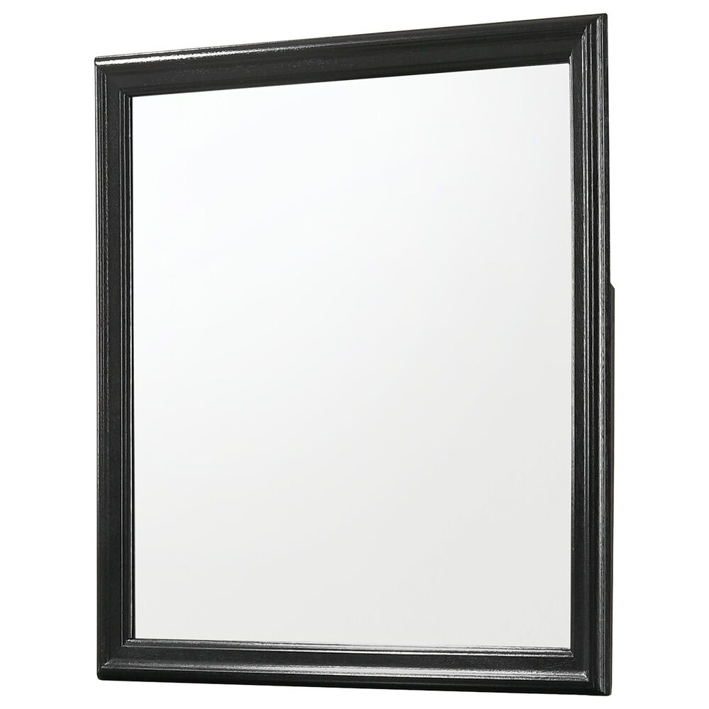 Crown Mark Amalia Dresser Mirror in Black, , large