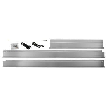 Monogram 42" Trim Kit For 24" Deep Cabinets Columns in Stainless Steel, , large