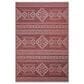 Dalyn Rug Company Sedona SN14 8" Round Paprika Indoor/Outdoor Area Performance Rug, , large