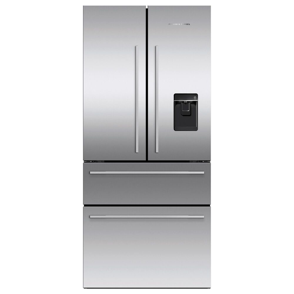 Fisher and Paykel 32" 4-Door French Door Refrigerator in Stainless Steel, , large
