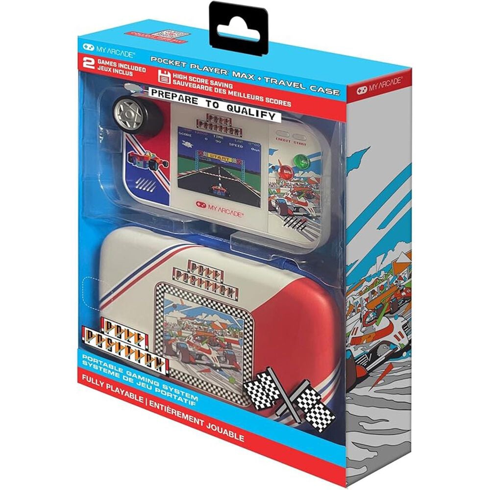 My Arcade Pole Position Pocket Player Max Portable Handheld Gaming System in Multicolor, , large
