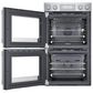 Thermador 30" Masterpiece Double Wall Oven with Left Side Door in Stainless Steel, , large