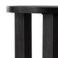 Four Hands Mesa End Table in Ebony Parawood, , large